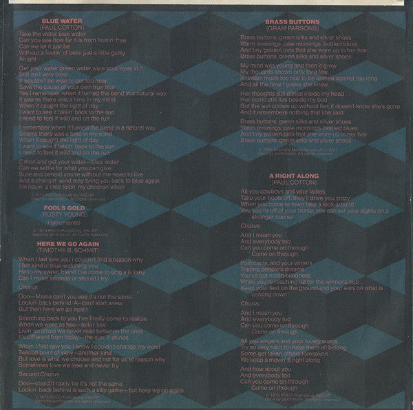 Poco (3) - Crazy Eyes - LP