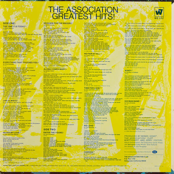The Association  - Greatest Hits! - LP