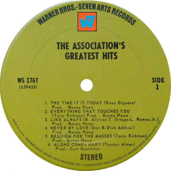 The Association  - Greatest Hits! - LP