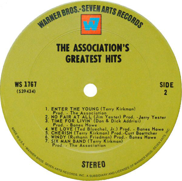 The Association  - Greatest Hits! - LP
