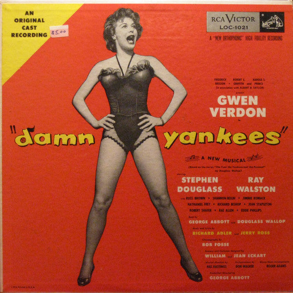 Gwen Verdon, Stephen Douglass, Ray Walston - Damn Yankees (An Original Cast Recording) - LP