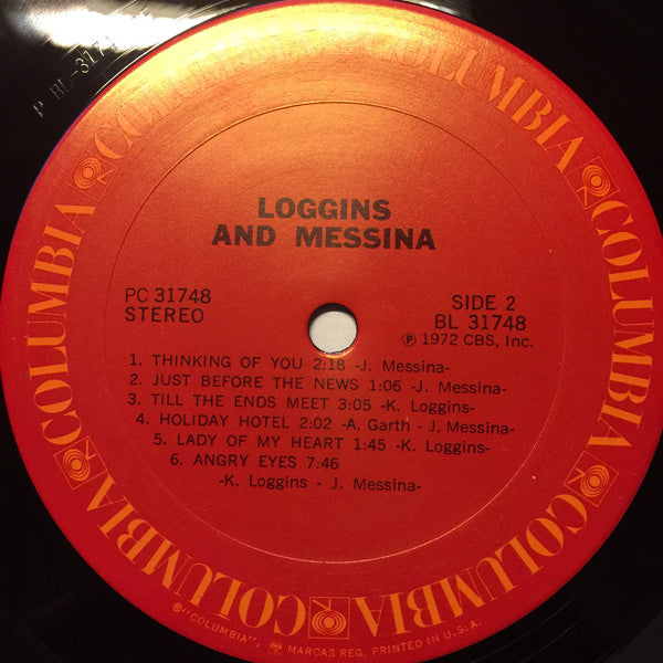 Loggins And Messina - Loggins And Messina - LP