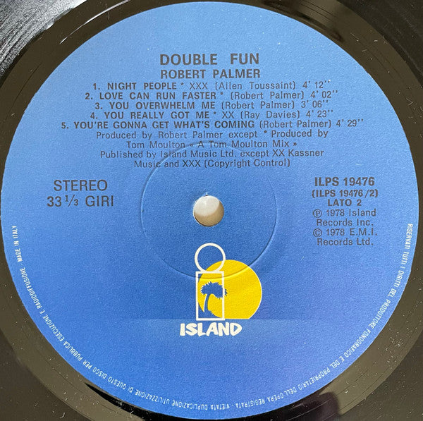 Robert Palmer - Double Fun - LP