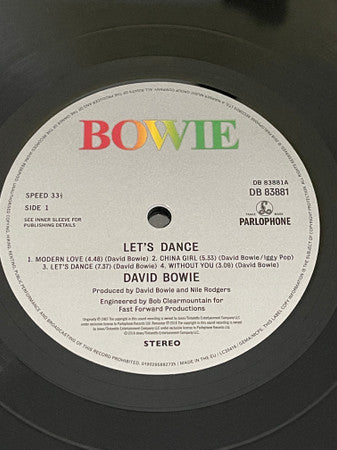 David Bowie - Let's Dance - LP