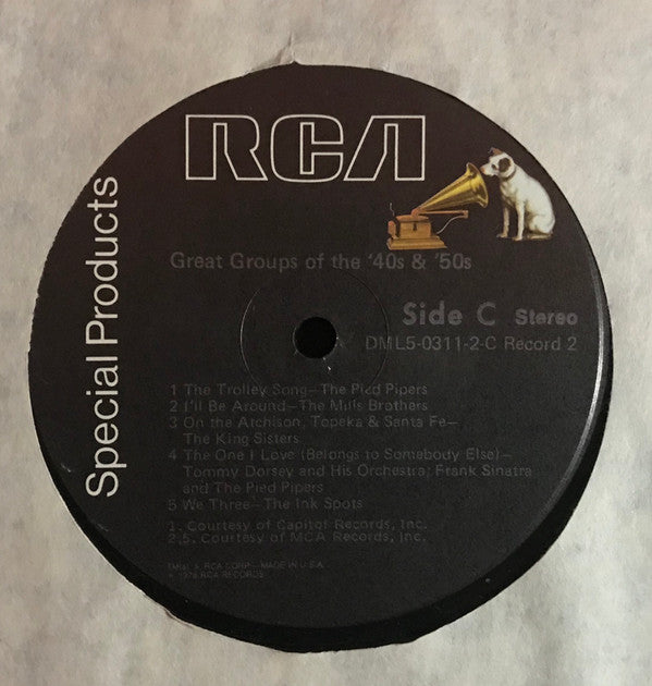 Various - Great Groups Of The ‘40s & ‘50s - LP