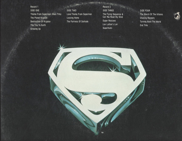John Williams (4) - Superman The Movie (Original Sound Track) - LP