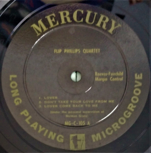 Flip Phillips Quartet - Flip Phillips Quartet - LP
