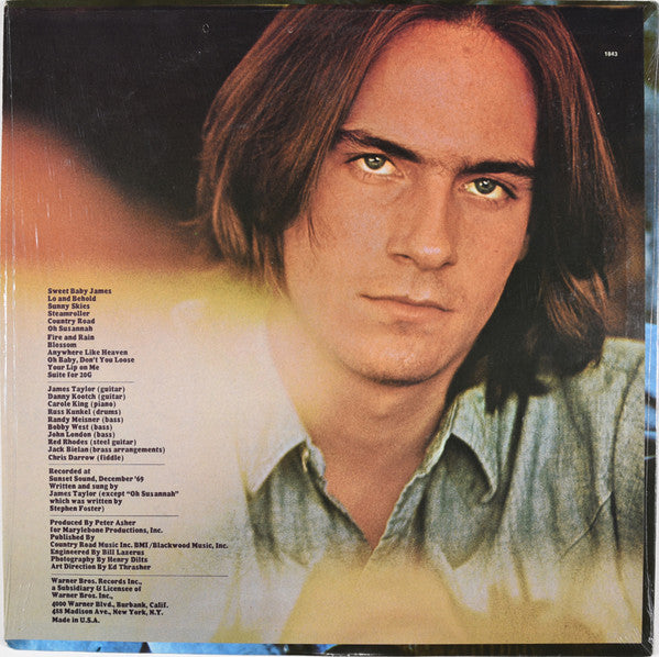 James Taylor  - Sweet Baby James - LP