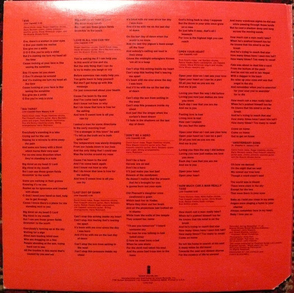 Jim Capaldi - Oh How We Danced - LP