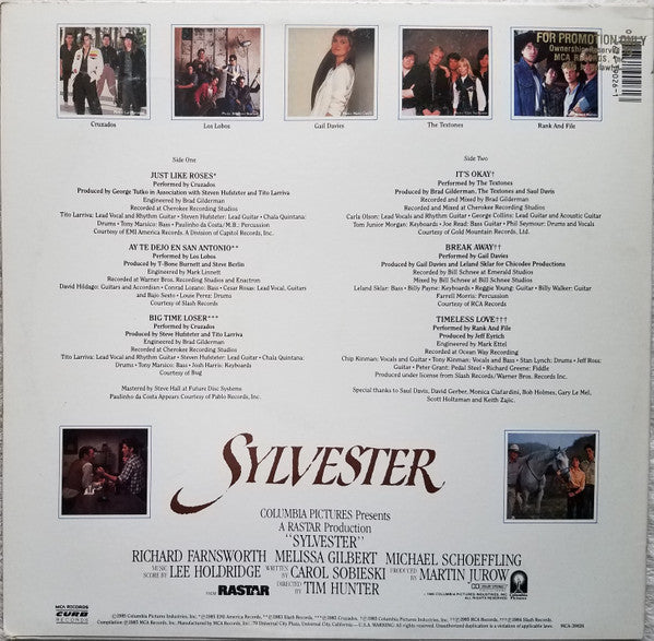 Various - Sylvester (Music From The Motion Picture Soundtrack) - LP