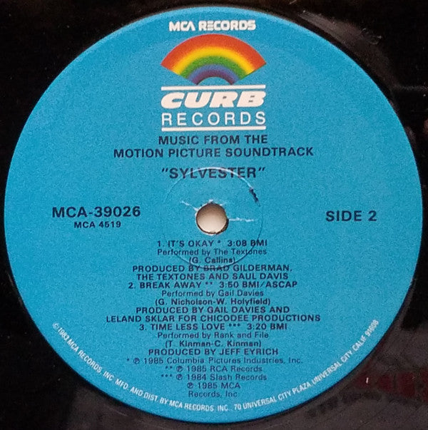 Various - Sylvester (Music From The Motion Picture Soundtrack) - LP