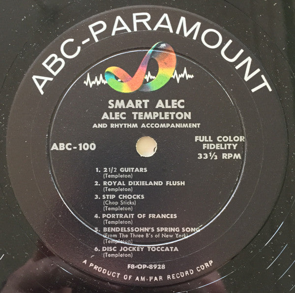 Alec Templeton - Smart Alec - LP
