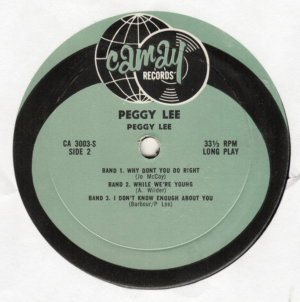 Peggy Lee - Peggy Lee - LP