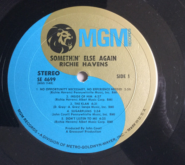 Richie Havens - Somethin' Else Again - LP