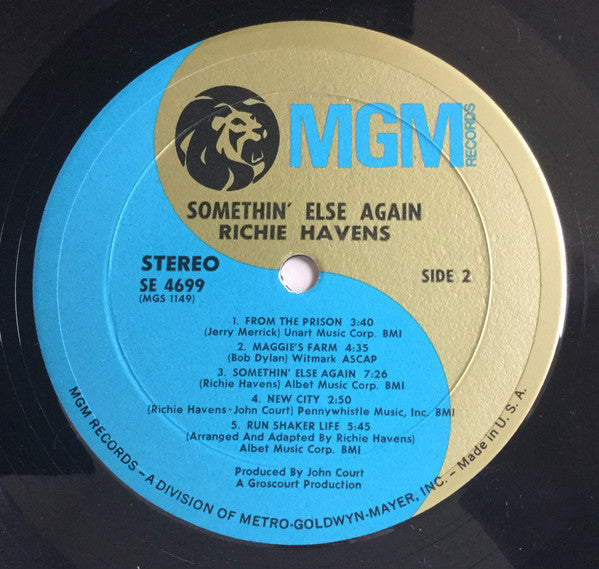 Richie Havens - Somethin' Else Again - LP