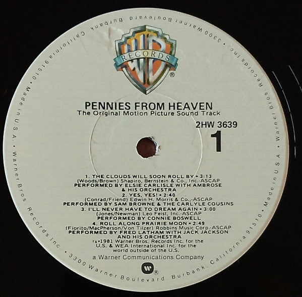 Various - Pennies From Heaven - LP