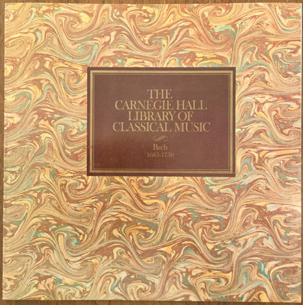 Various - The Carnegie Hall Library Of Classical Music (Bach 1685-1750) - LP