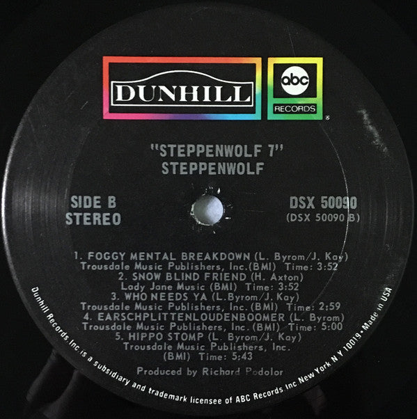 Steppenwolf - Steppenwolf 7 - LP