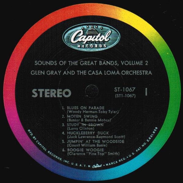 Glen Gray And The Casa Loma Orchestra* - Sounds Of The Great Bands Volume 2 - LP