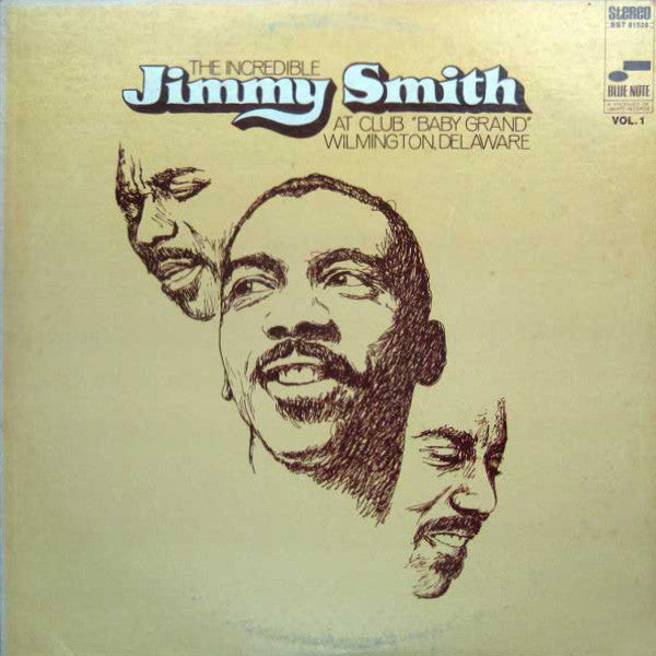 The Incredible Jimmy Smith* - At Club "Baby Grand" Wilmington, Delaware - LP