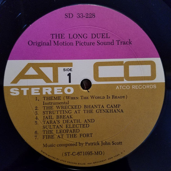 Patrick John Scott* - The Long Duel - LP