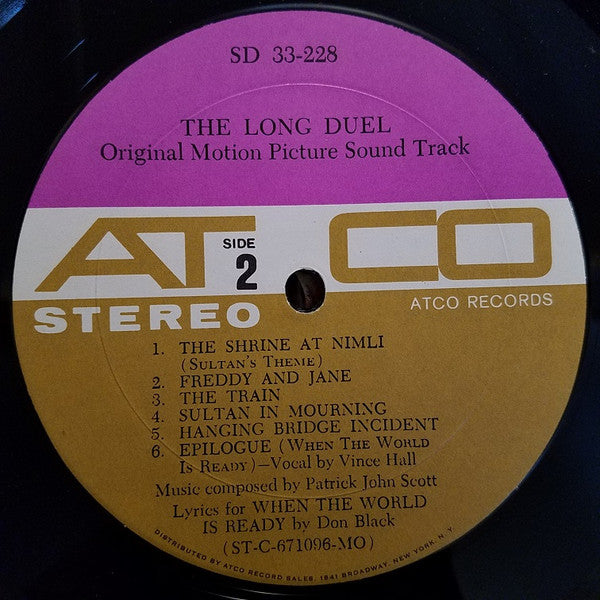 Patrick John Scott* - The Long Duel - LP