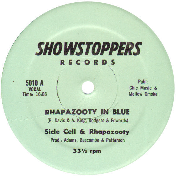 Sicle Cell & Rhapazooty - Rhapazooty In Blue - LP