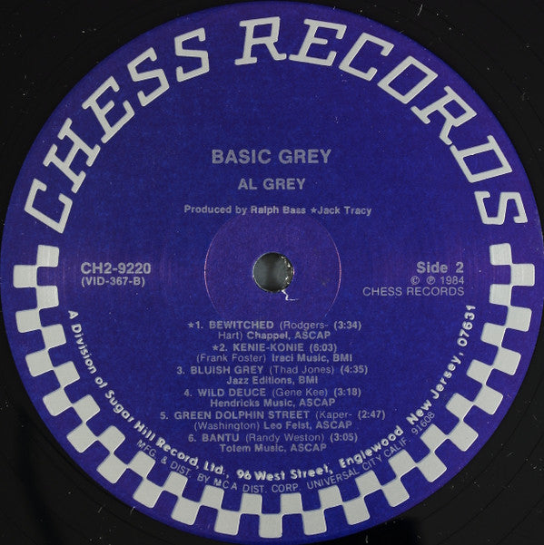 Al Grey - Basic Grey - LP