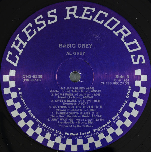 Al Grey - Basic Grey - LP