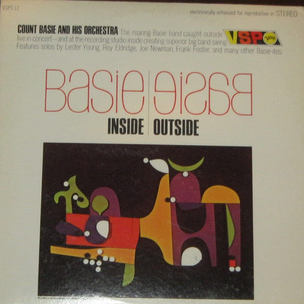 Count Basie And His Orchestra* - Inside Basie Outside - LP