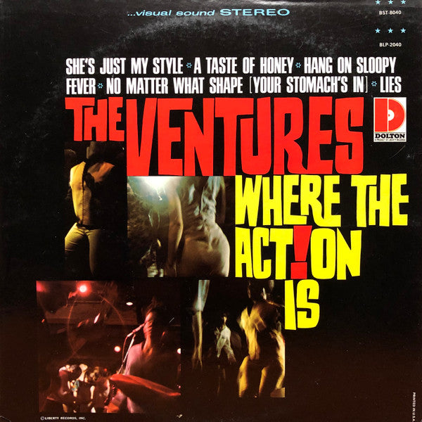 The Ventures - Where The Action Is - LP