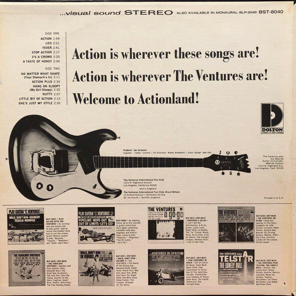The Ventures - Where The Action Is - LP