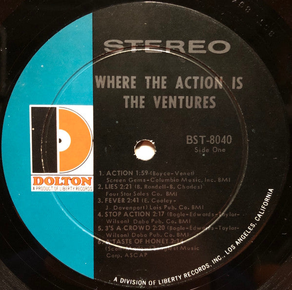 The Ventures - Where The Action Is - LP