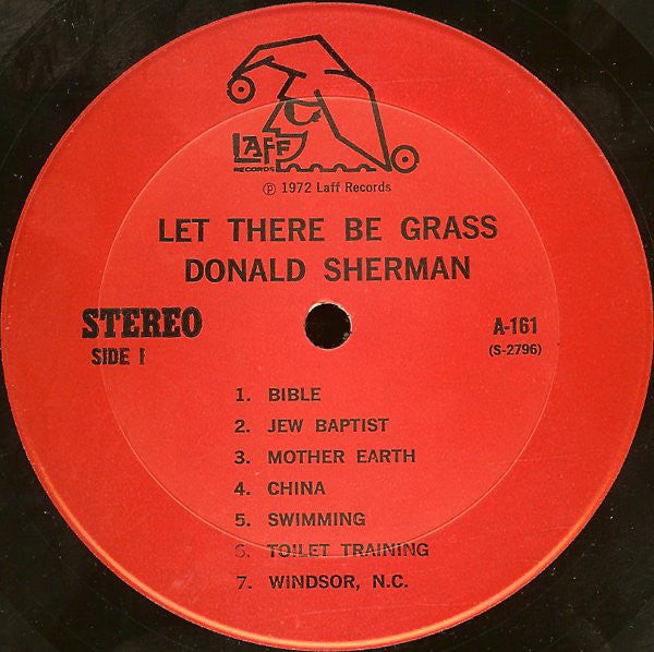 Don Sherman - Let There Be Grass - LP