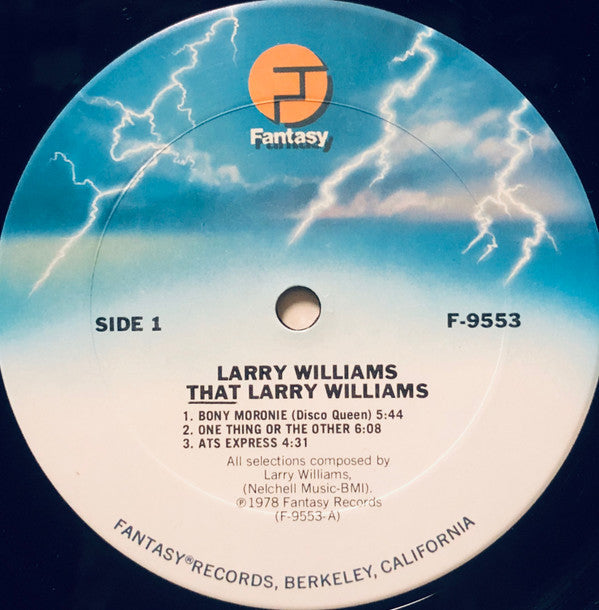 Larry Williams  - That Larry Williams - LP