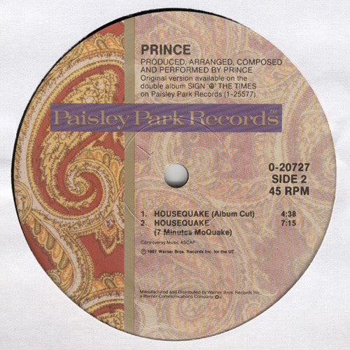 Prince - U Got The Look - LP