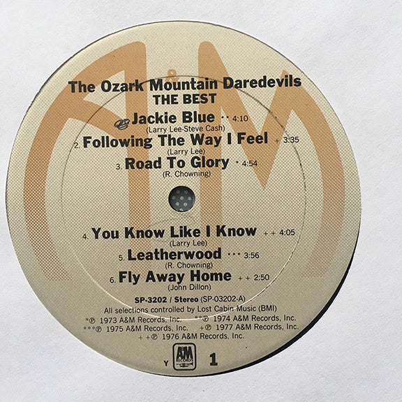 The Ozark Mountain Daredevils - The Best - LP