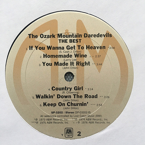 The Ozark Mountain Daredevils - The Best - LP