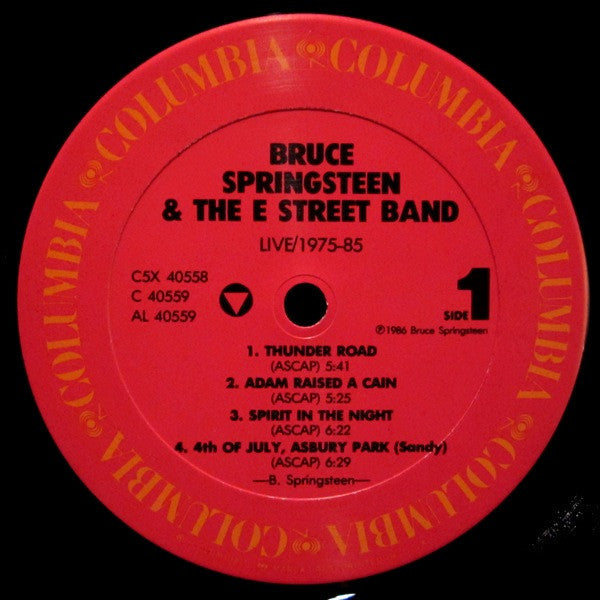 Bruce Springsteen & The E Street Band* - Live / 1975-85 - LP