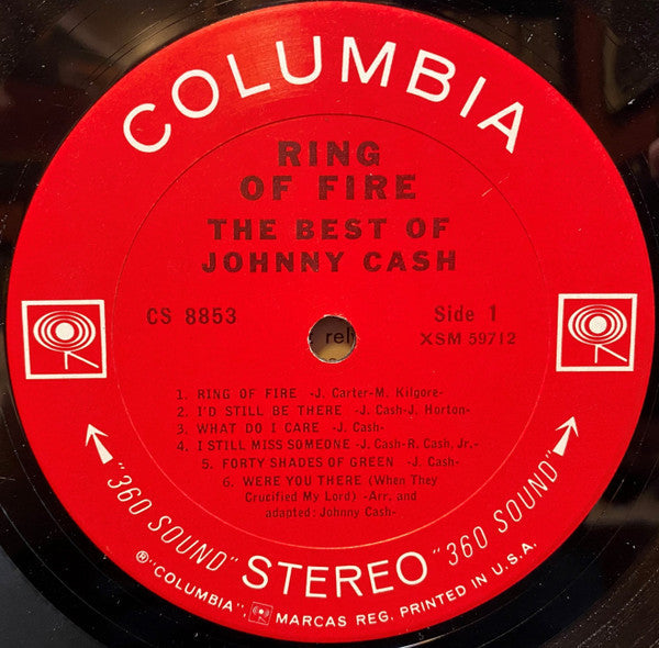 Johnny Cash - Ring Of Fire (The Best Of Johnny Cash) - LP