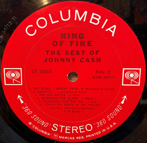 Johnny Cash - Ring Of Fire (The Best Of Johnny Cash) - LP
