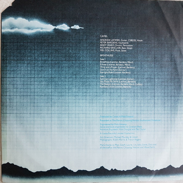 Camel - Breathless - LP