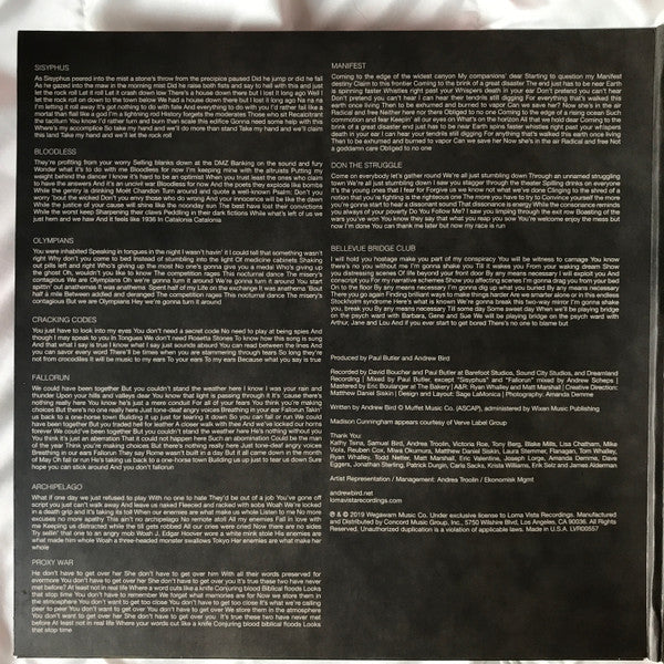 Andrew Bird - My Finest Work Yet - LP
