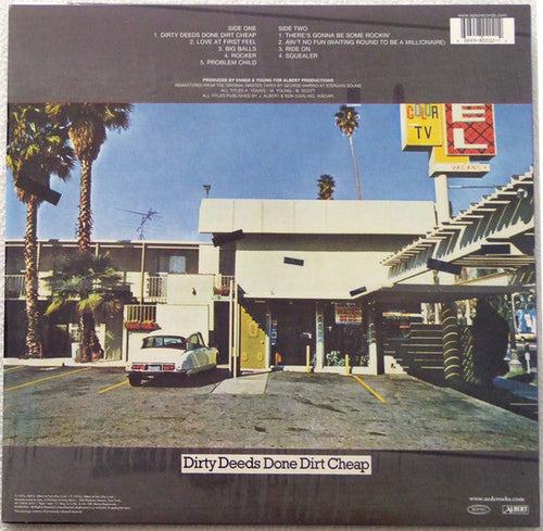 AC/DC - Dirty Deeds Done Dirt Cheap - LP