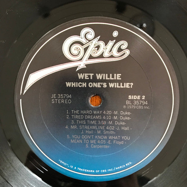 Wet Willie - Which One's Willie? - LP