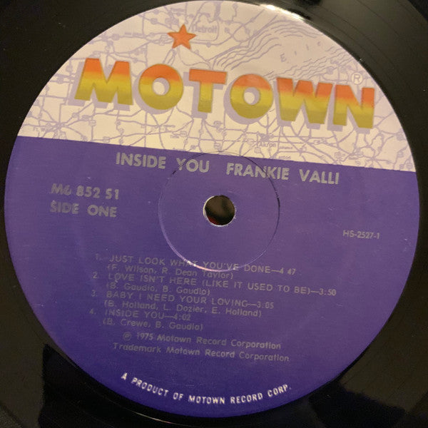 Frankie Valli - Inside You - LP