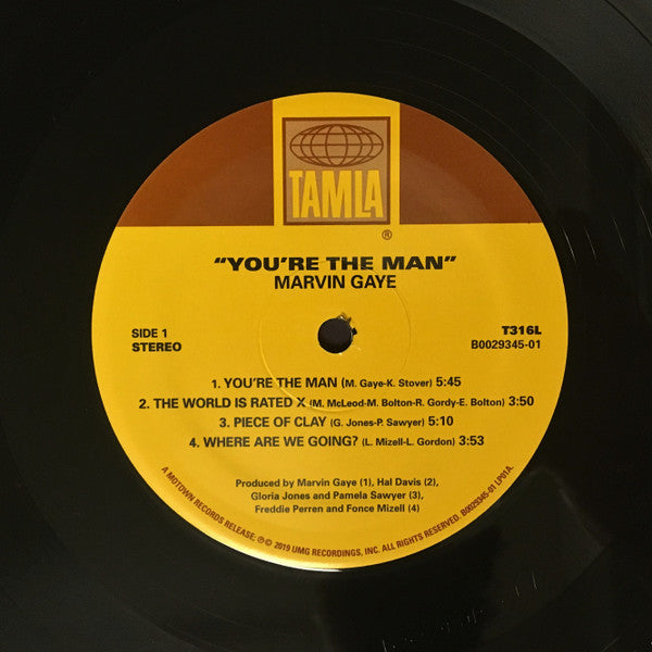 Marvin Gaye - You're The Man - LP