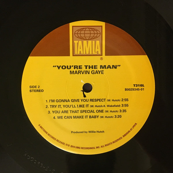 Marvin Gaye - You're The Man - LP