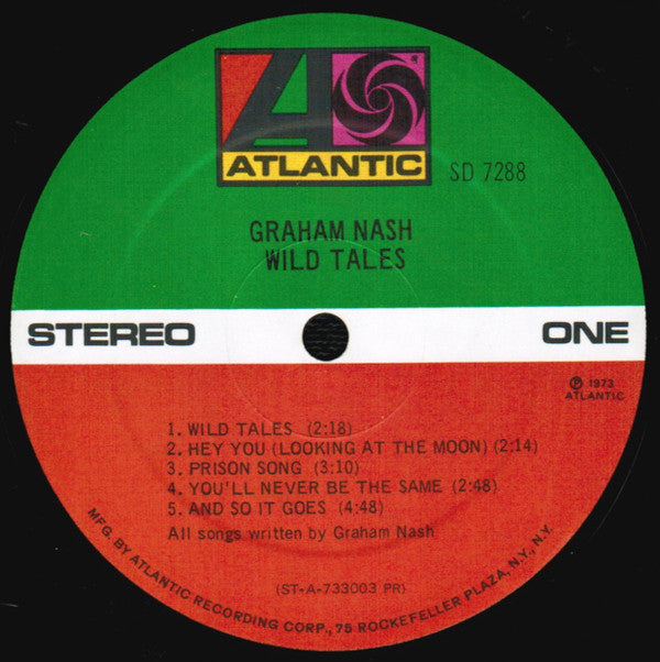 Graham Nash - Wild Tales - LP
