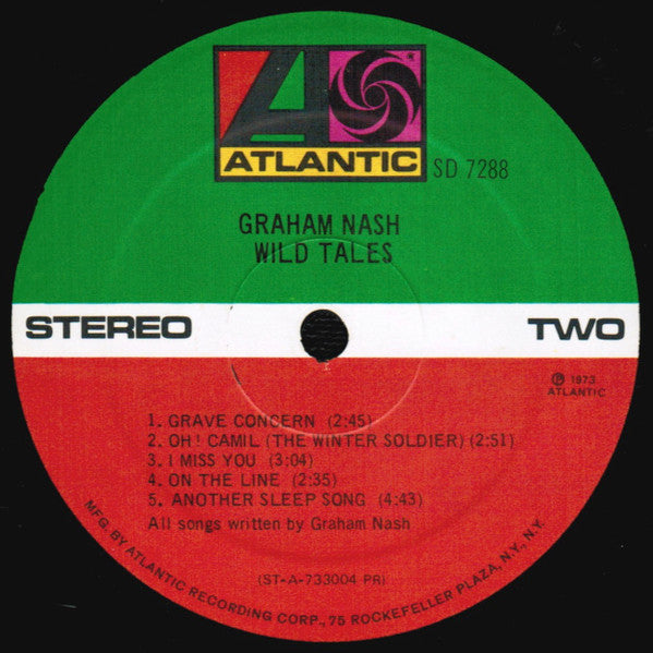 Graham Nash - Wild Tales - LP